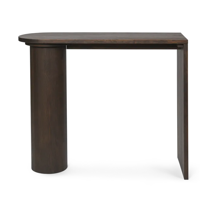 Pylo Console Table side table 85x36x100 cm - Dark Stained Oak - Ferm Living