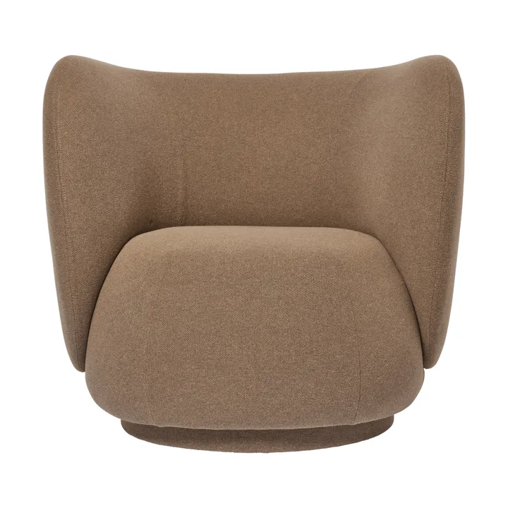 Rico lounge chair - Autum-0361 Dark Sand - Ferm Living