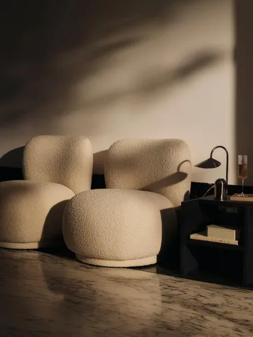 Rico lounge chair piccolo - Nordic Bouclé-Off-white - Ferm Living