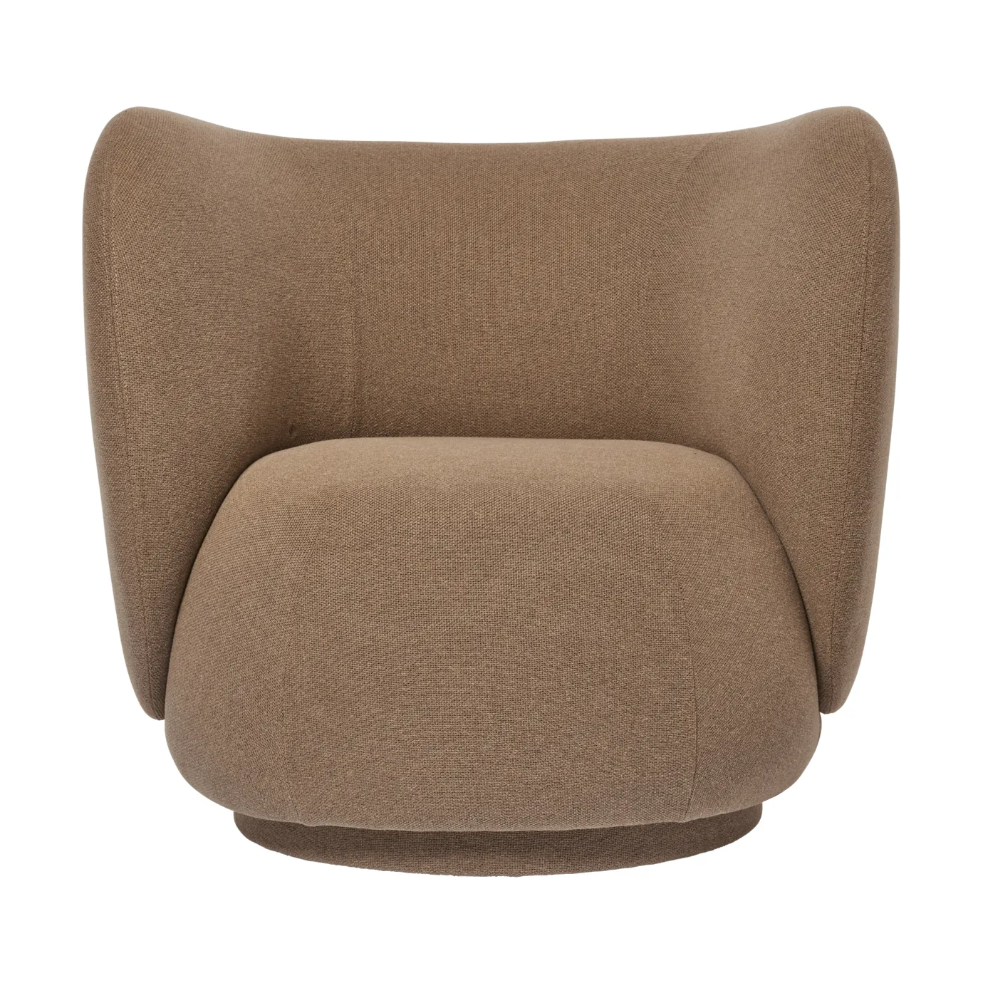 Rico lounge chair swivel, Autum-0361 Dark Sand Ferm Living