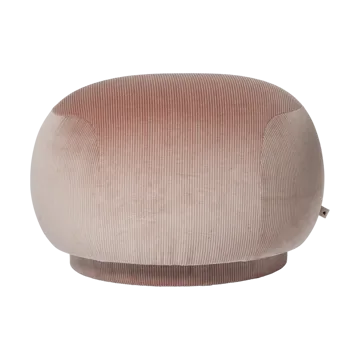 Rico pouf - Devoré Velvet-blush - Ferm Living
