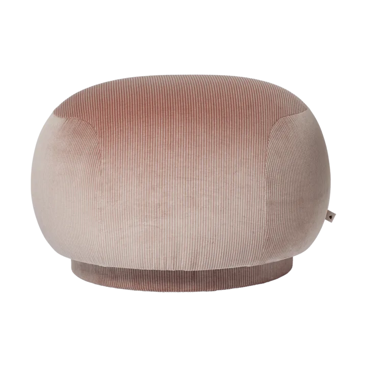 Rico pouf - Devoré Velvet-blush - Ferm Living