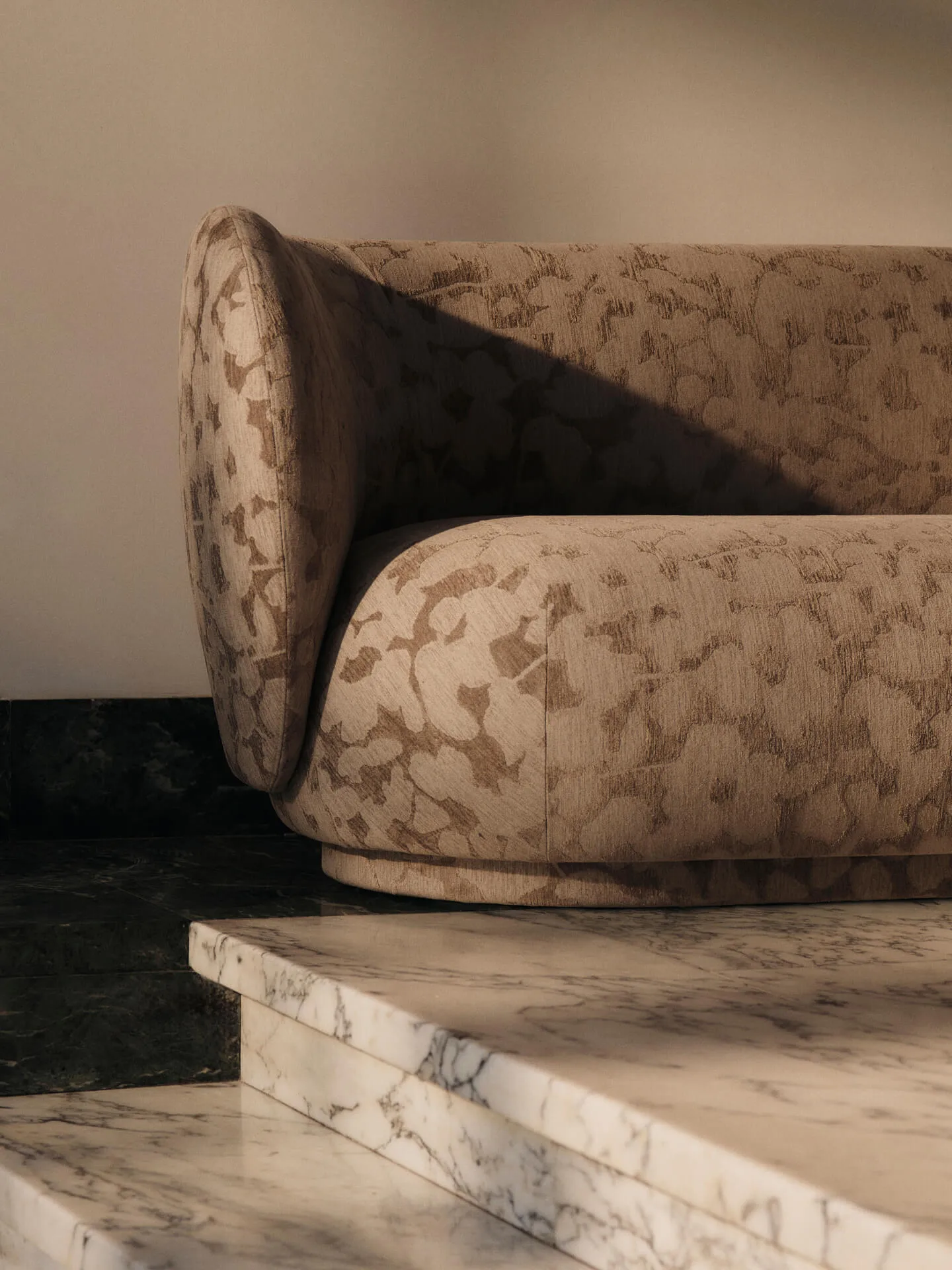 Rico sofa 2-seat, Cilla-Taupe Ferm Living