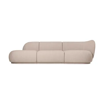 Rico sofa module armrest R Soft Bouclé - Natural - Ferm Living
