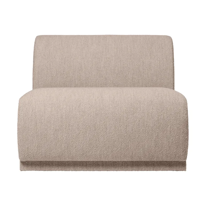 Rico sofa module center Soft Bouclé - Natural - Ferm Living