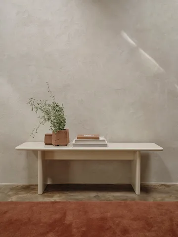 Rink bench 140 cm - Eggshell - Ferm Living