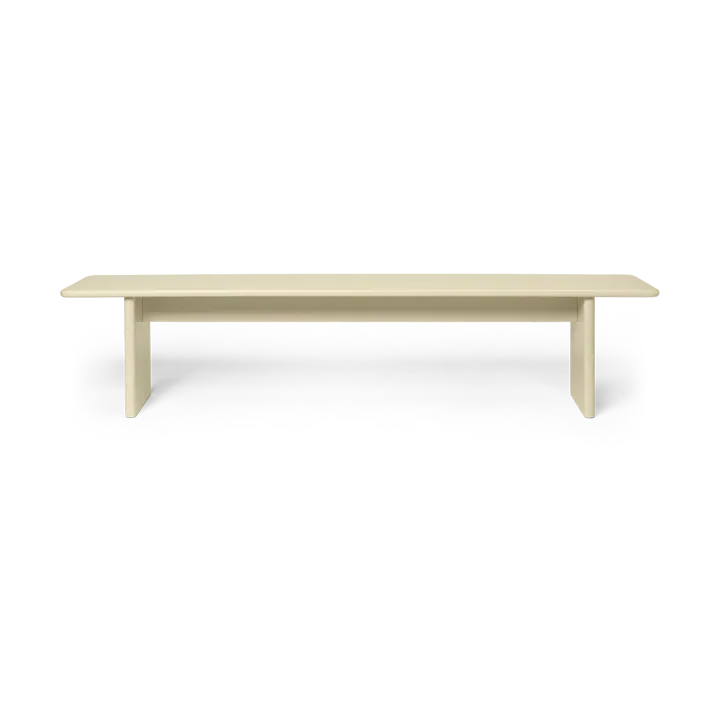 Rink bench 200 cm - Eggshell - Ferm Living