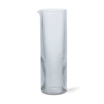 Ripple carafe 1,12 L - Clear - Ferm Living