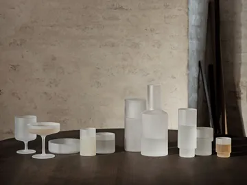 Ripple carafe - Frosted - Ferm Living