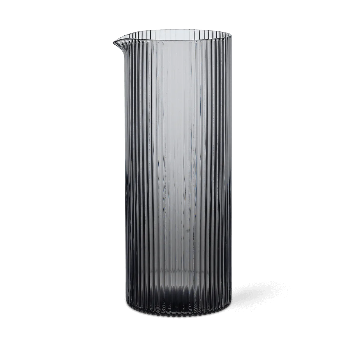 Ripple milk pitcher 40 cl, Smoked grey Ferm Living