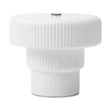 Ripple portable table lamp 10 cm - White - Ferm Living