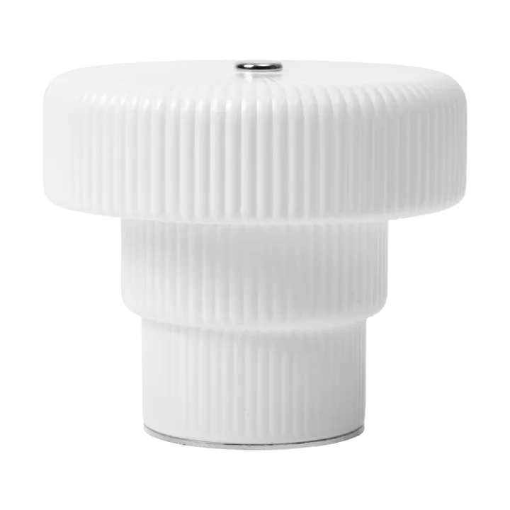 Ripple portable table lamp 10 cm - White - Ferm Living