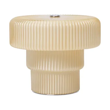Ripple portable table lamp - Oat, 10 cm - Ferm Living