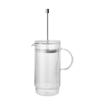Ripple Thermal French press - Clear - Ferm Living