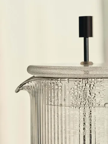 Ripple Thermal French press - Clear - Ferm Living