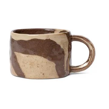 Ryu mug low 20 cl - Sand brown - Ferm Living