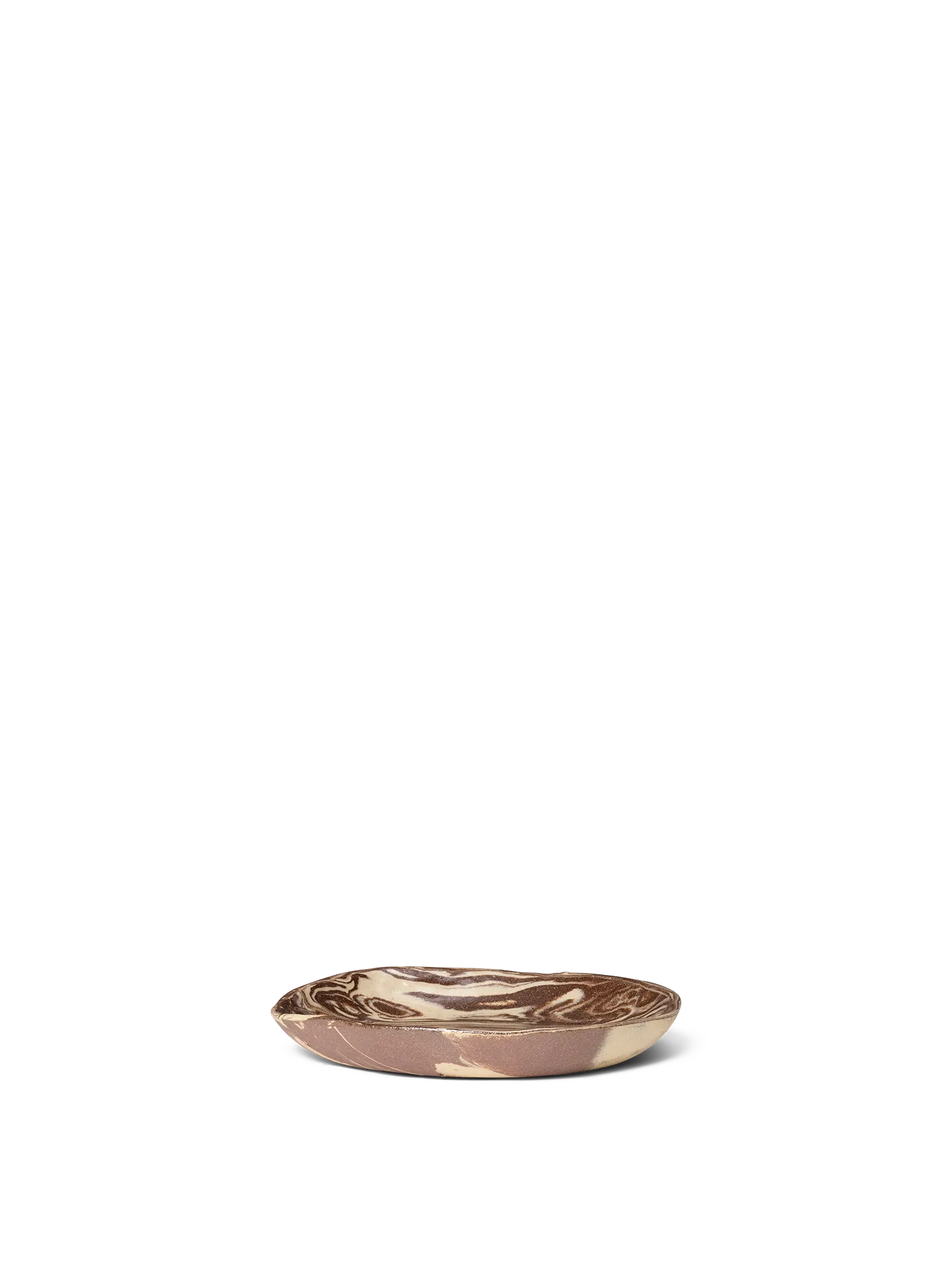 Ryu plate 18.5 cm, Sandy brown Ferm Living