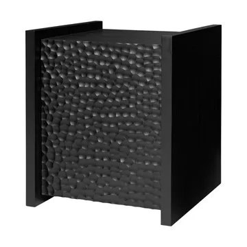 Scarni side table - Dark-stained ash, 38x40x45 cm - Ferm Living