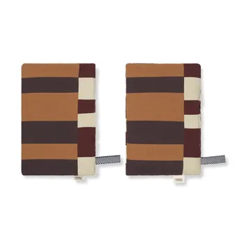 Section oven mitt 2-pack - Patchwork - Ferm Living