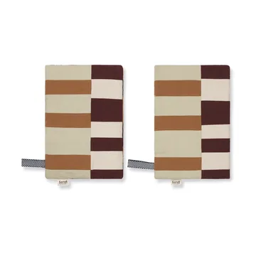 Section oven mitt 2-pack - Patchwork - Ferm Living