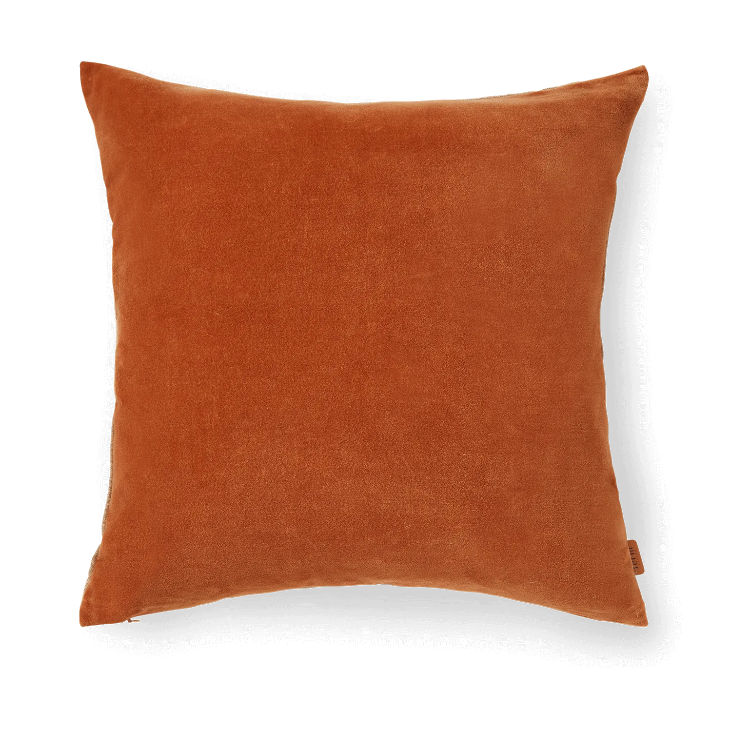 Senti pillowcase 50x50 cm, Baked clay Ferm Living