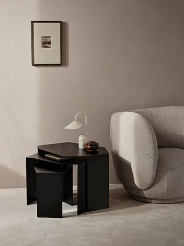 Shard cluster table 3-pack - Black - Ferm Living