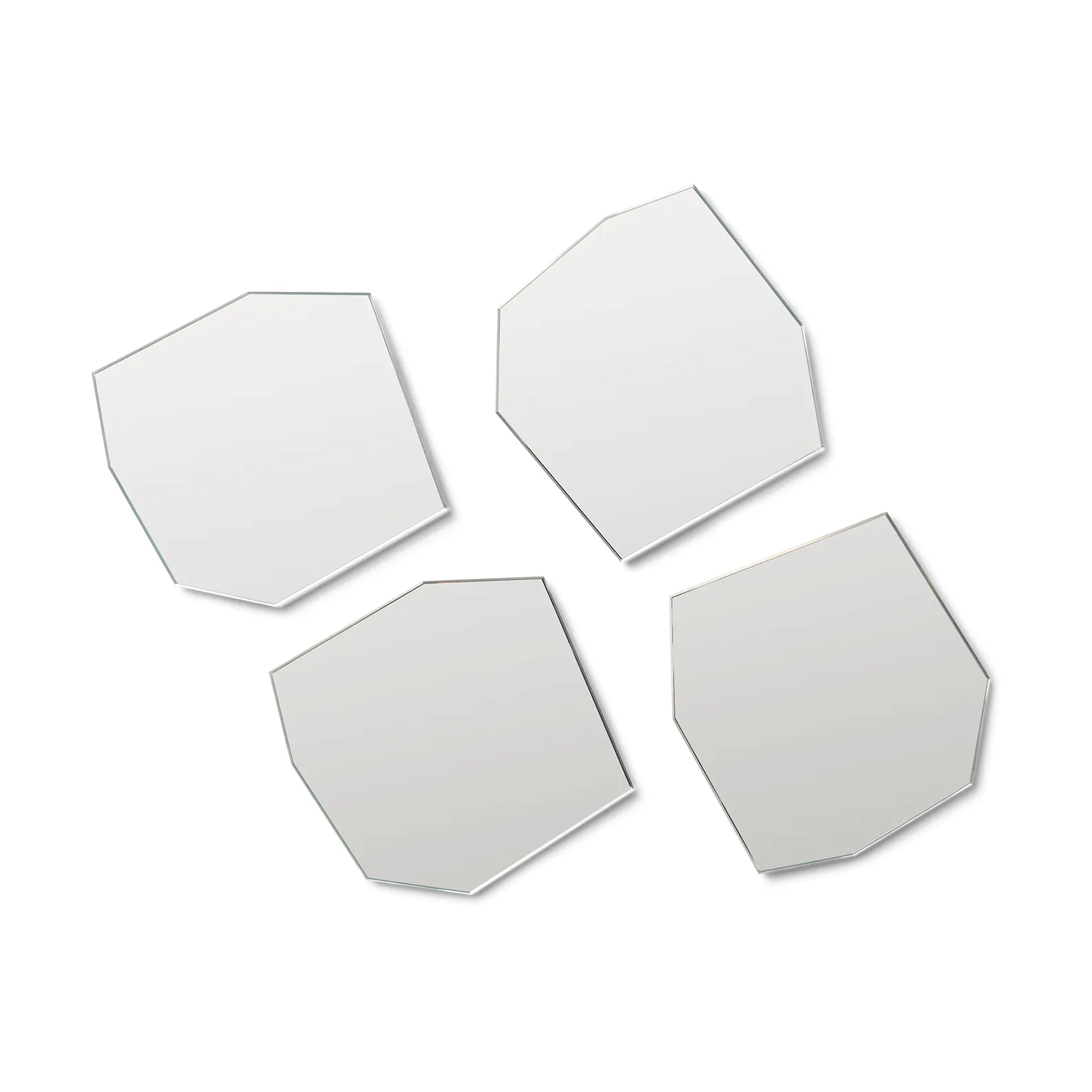 Shard coaster 4-pack, Mirror Ferm Living