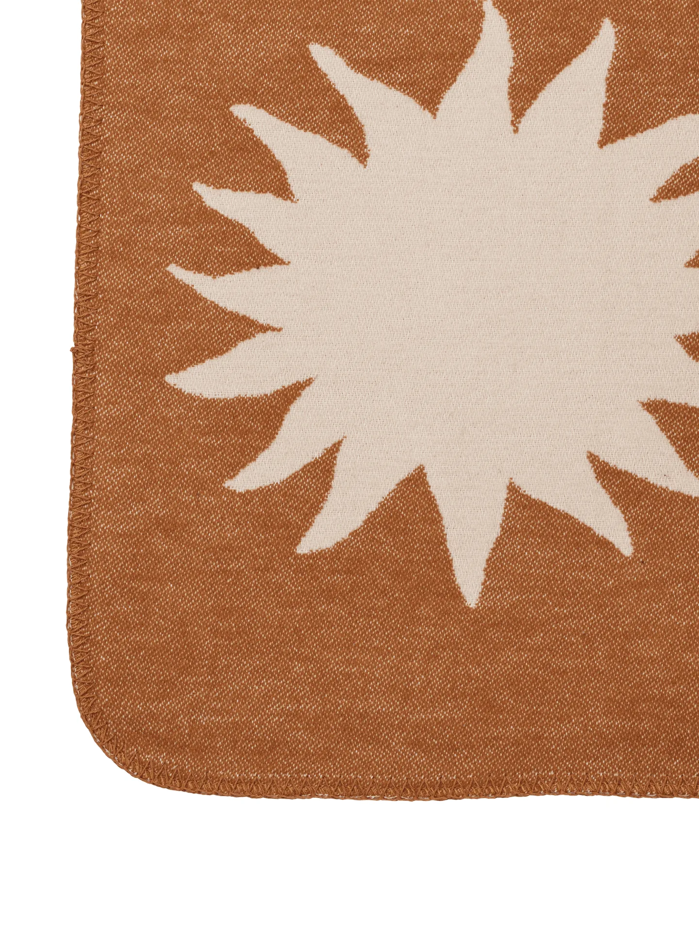 Skye blanket, Sienna-parchment, 80x120 cm Ferm Living
