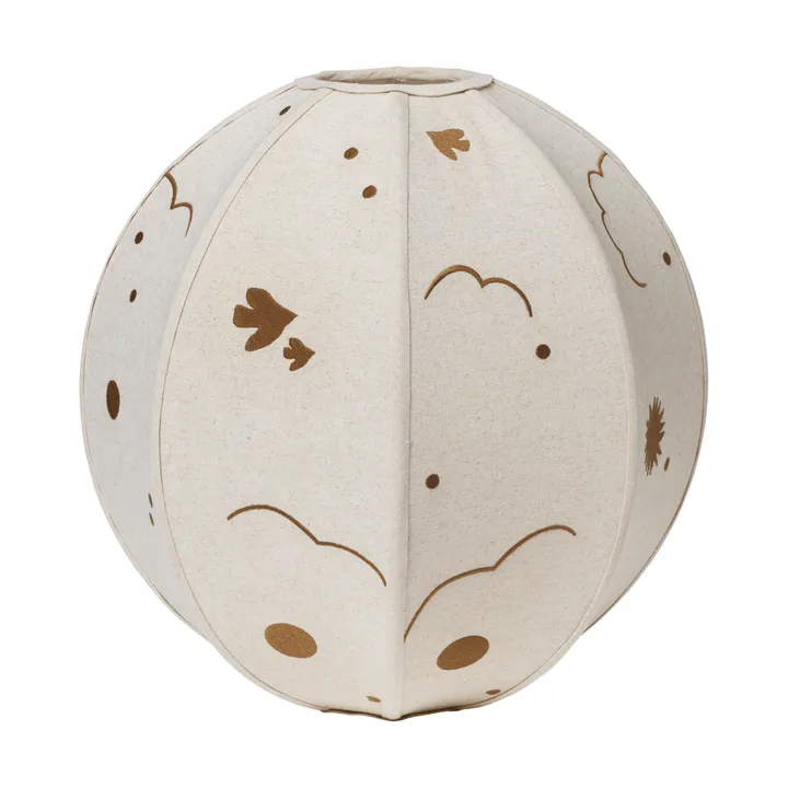 Skye lampshade - Natural-bronze, Ø45 cm - Ferm Living