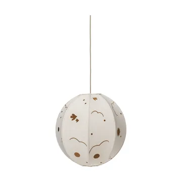Skye lampshade - Natural-bronze, Ø45 cm - Ferm Living