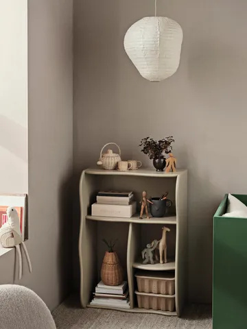 Slope bookshelf 66x95 cm - Cashmere - Ferm Living