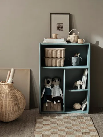 Slope bookshelf 66x95 cm - Storm - Ferm Living