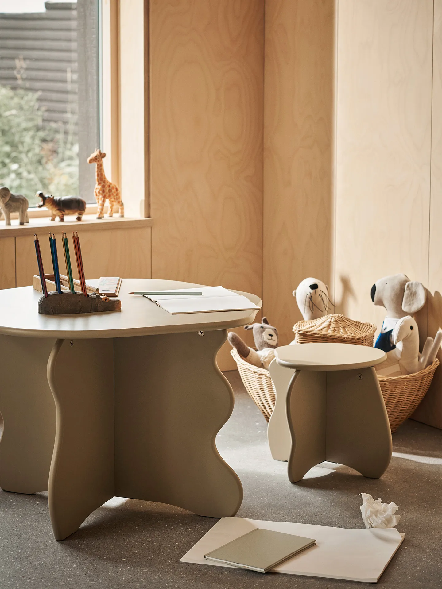Slope stool, Cashmere Ferm Living
