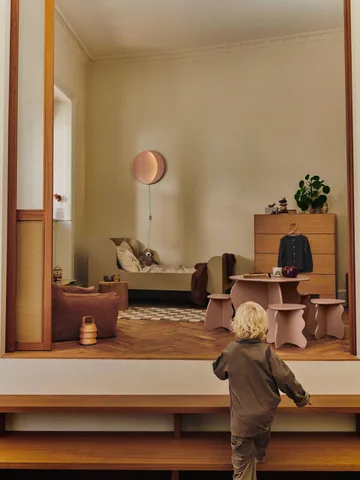 Slope table - Rose - Ferm Living
