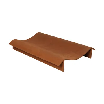 Solene fire pit - Corten steel, 80x55x9.5 cm - Ferm Living