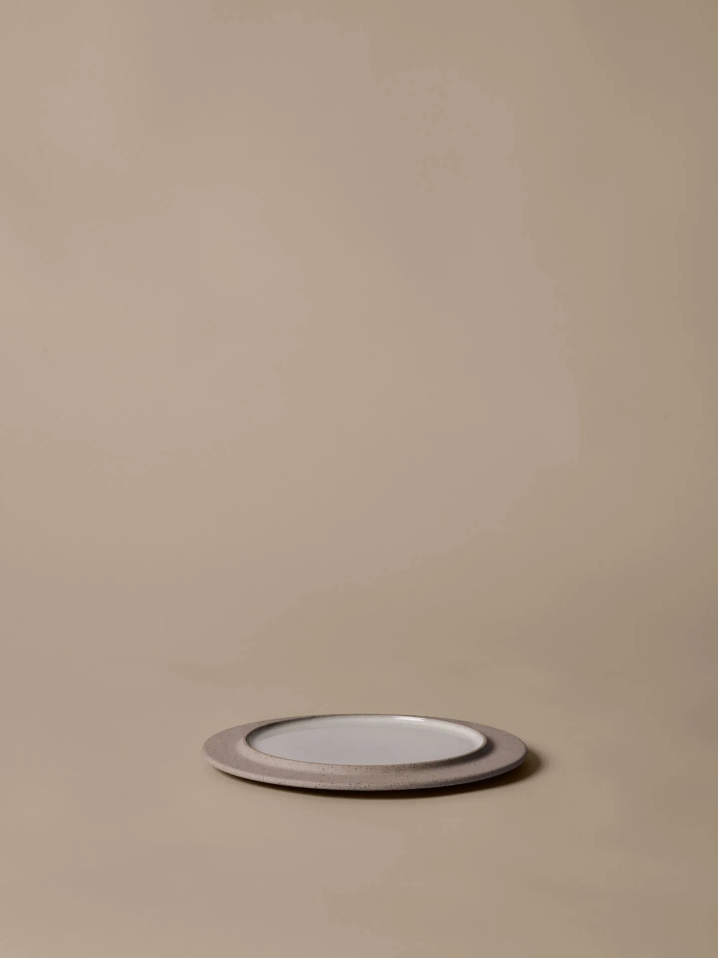 Sonae plate 2-pack, Grey-white, Ø22 cm Ferm Living