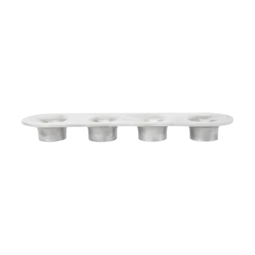 Soothe 4 candlestick 8x29 cm - Aluminium - Ferm Living
