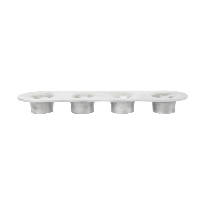 Soothe 4 candlestick 8x29 cm - Aluminium - Ferm Living