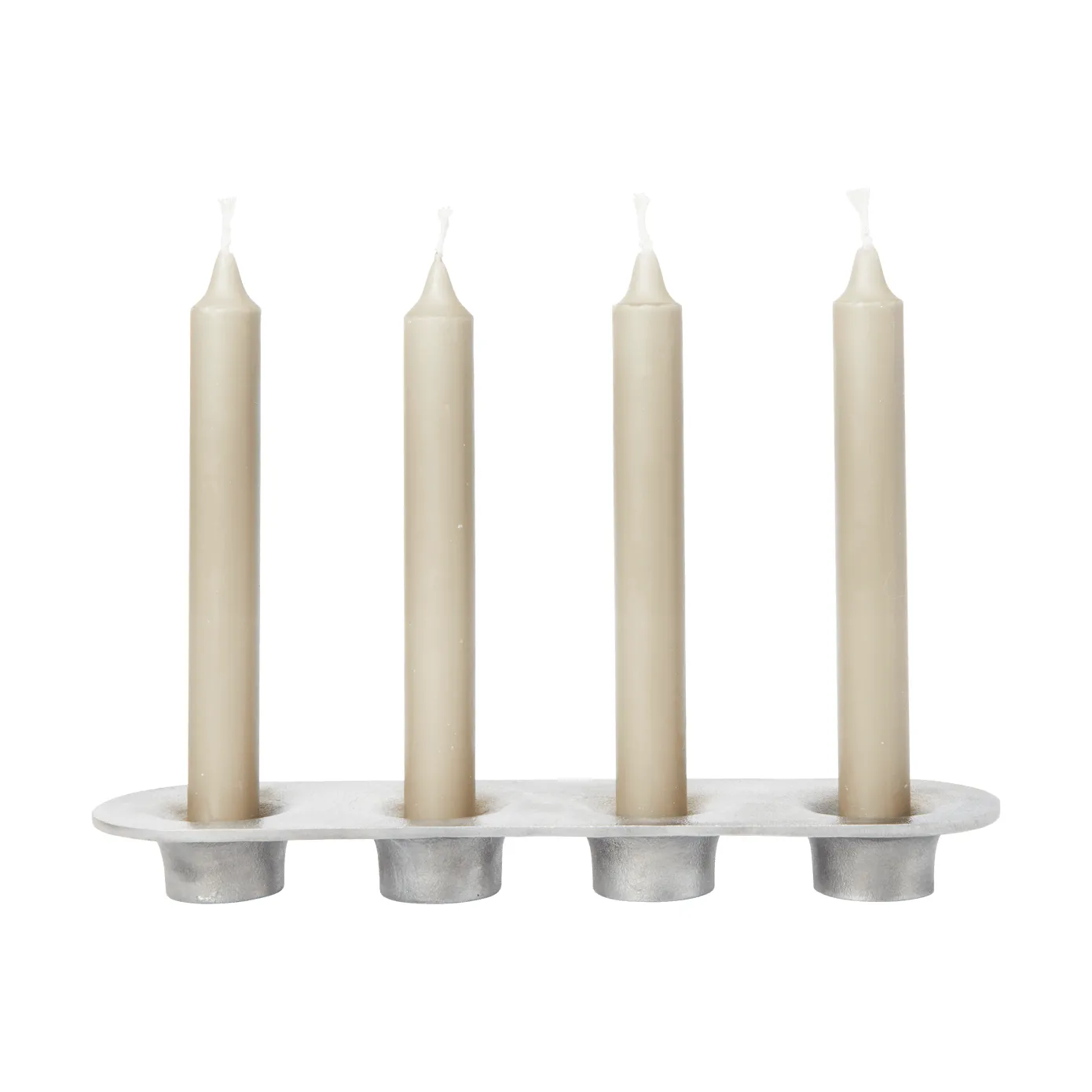 Soothe 4 candlestick 8x29 cm, Aluminium Ferm Living