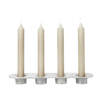 Soothe 4 candlestick 8x29 cm - Aluminium - Ferm Living