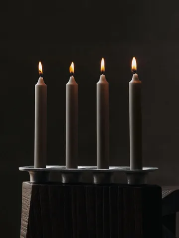 Soothe 4 candlestick 8x29 cm - Aluminium - Ferm Living