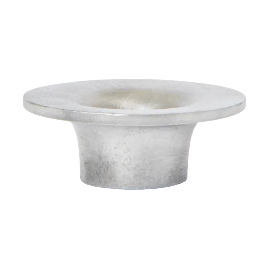 Soothe candle holder Ø8 cm, Aluminium Ferm Living