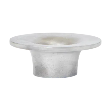 Soothe candle holder Ø8 cm - Aluminium - Ferm Living