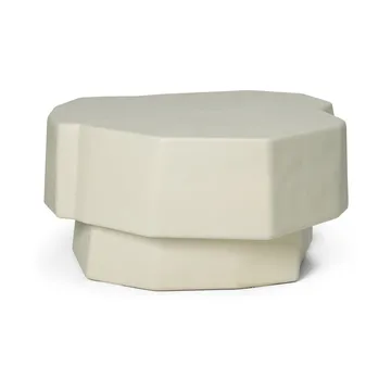 Staffa coffee table 83.7x75.8 cm - Ivory - Ferm Living