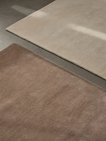 Stille tufted rug - Ash Brown, 140x200 cm - Ferm Living
