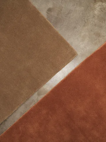 Stille tufted rug - Red brown, 140x200 cm - Ferm Living