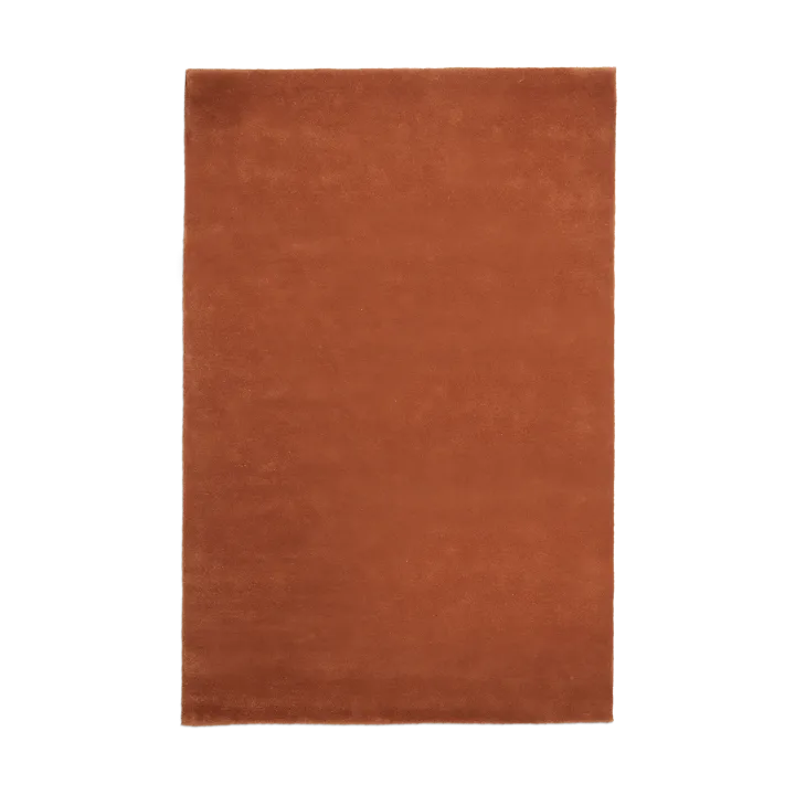 Stille tufted rug - Red brown, 160x250 cm - Ferm Living