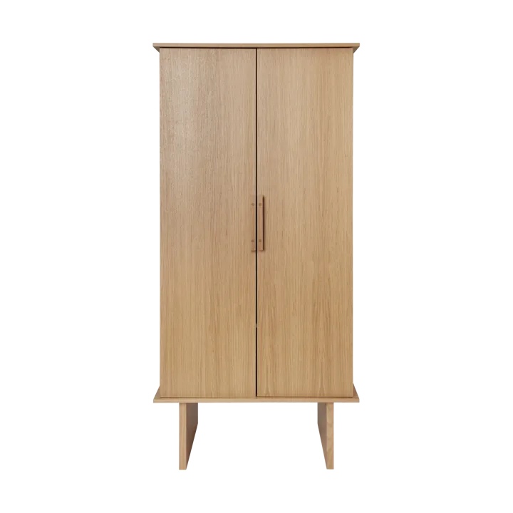 Stilt wardrobe 90x61x186 cm - Natural - Ferm Living