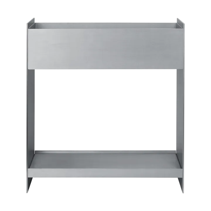 Storage plant box 65x60 cm - Aluminium - Ferm Living