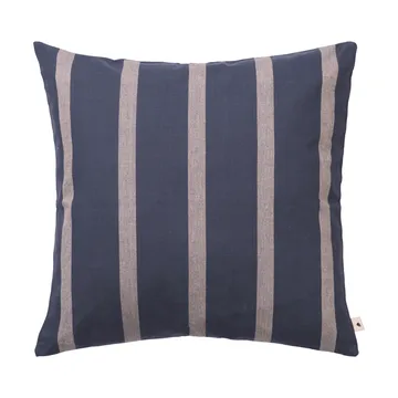 Strand outdoor cushion cover 50x50 cm - Indigo blue-parchme - Ferm Living